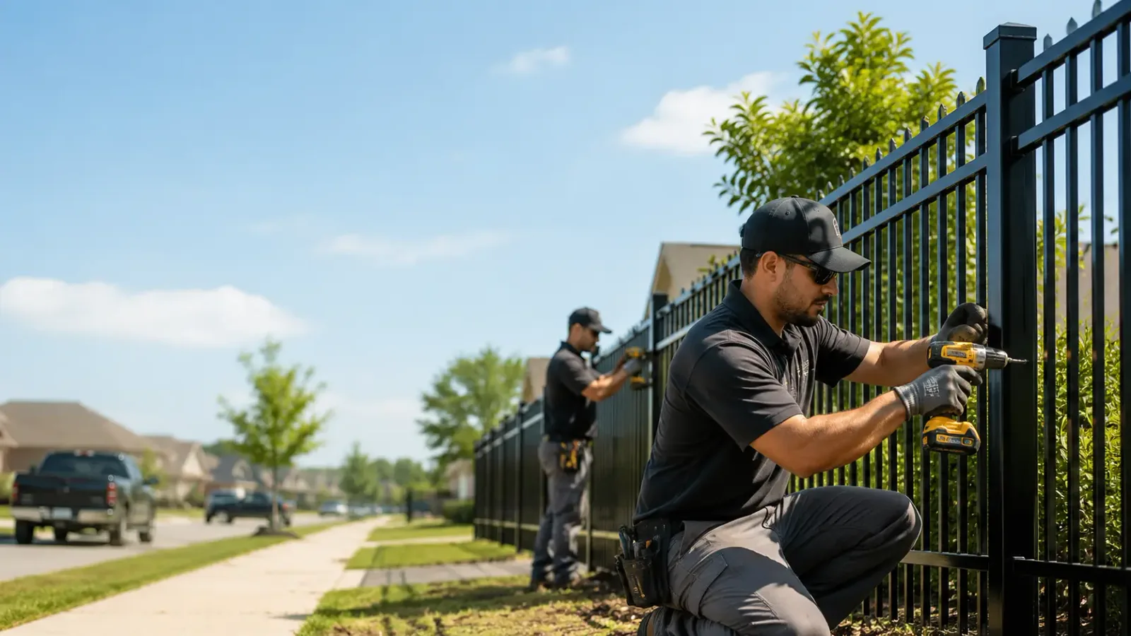 Metal Fence Installation in Long Lake, MN